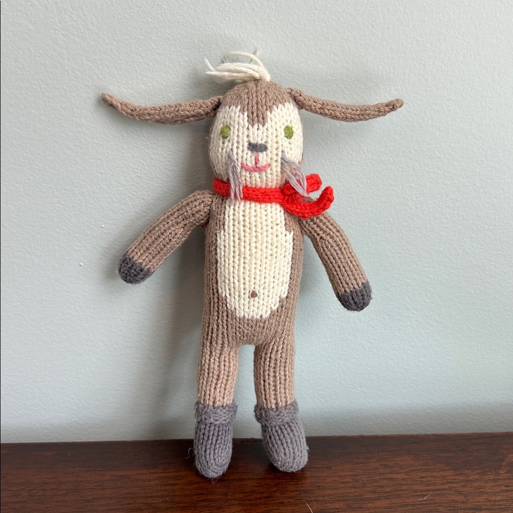 Blabla Pierre Bunny Rabbit Rattle Handmade Knit